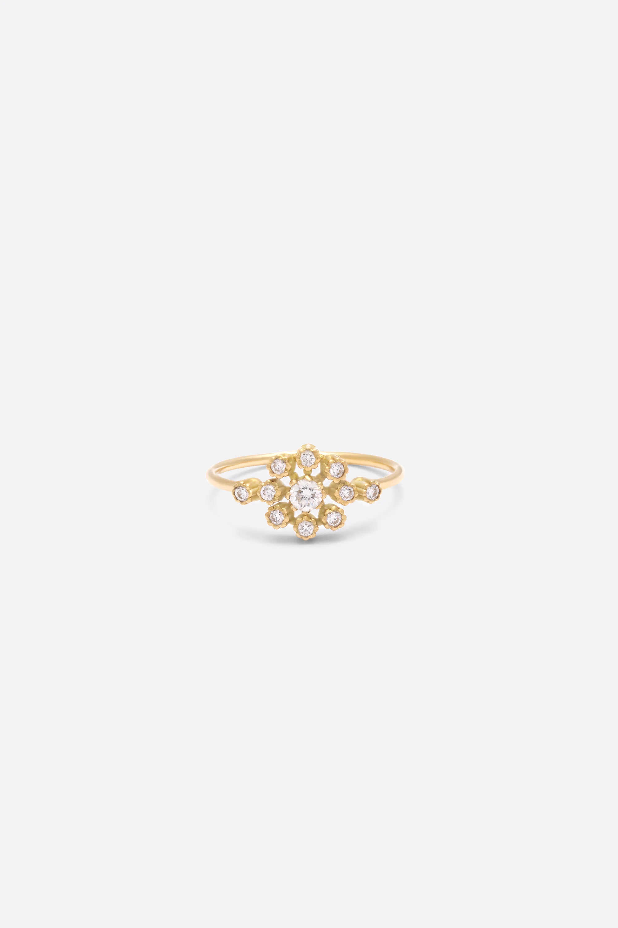 BAGUE BRUNE DIAMANTS - Image 4