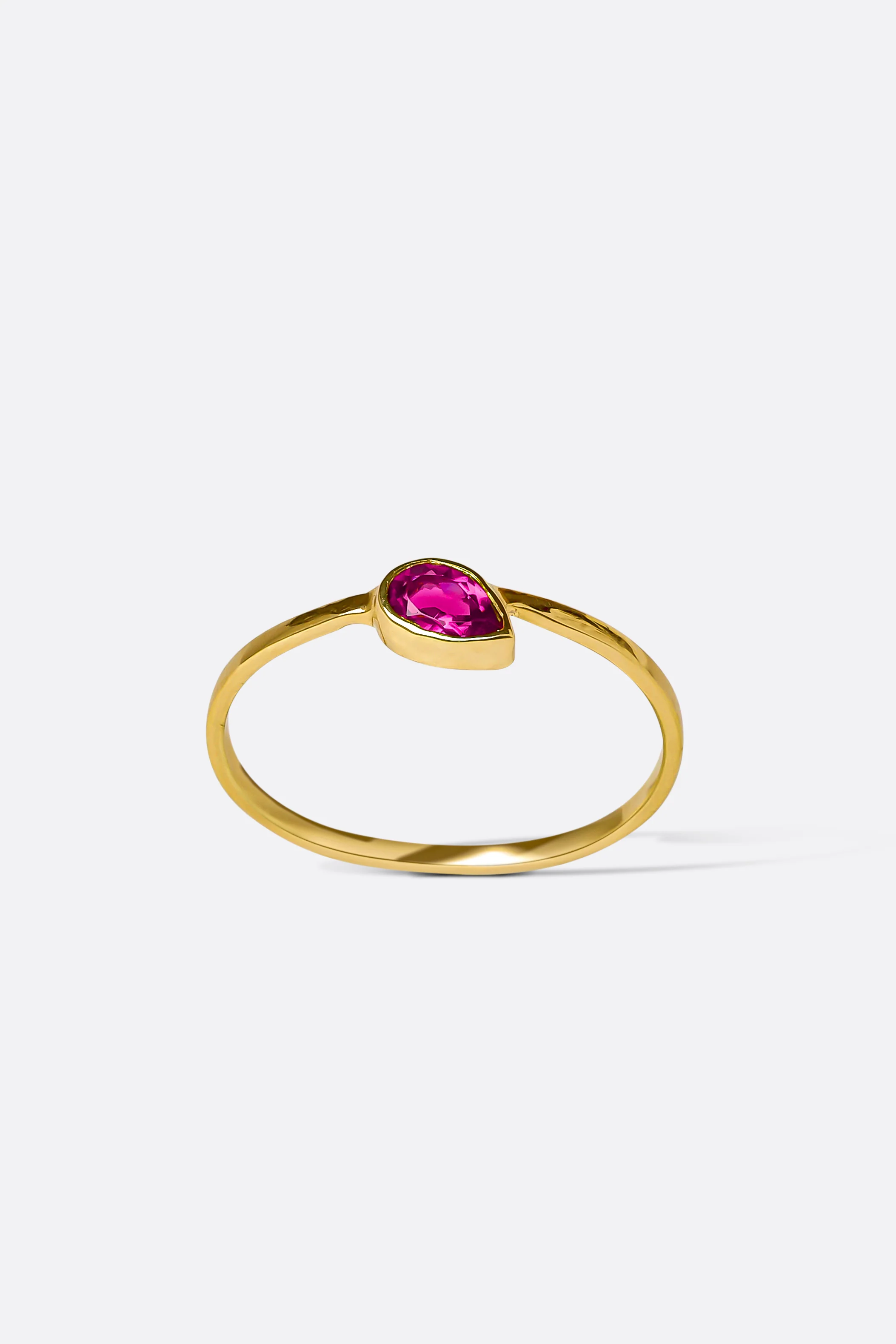 BAGUE EWANDE SIMPLE POIRE