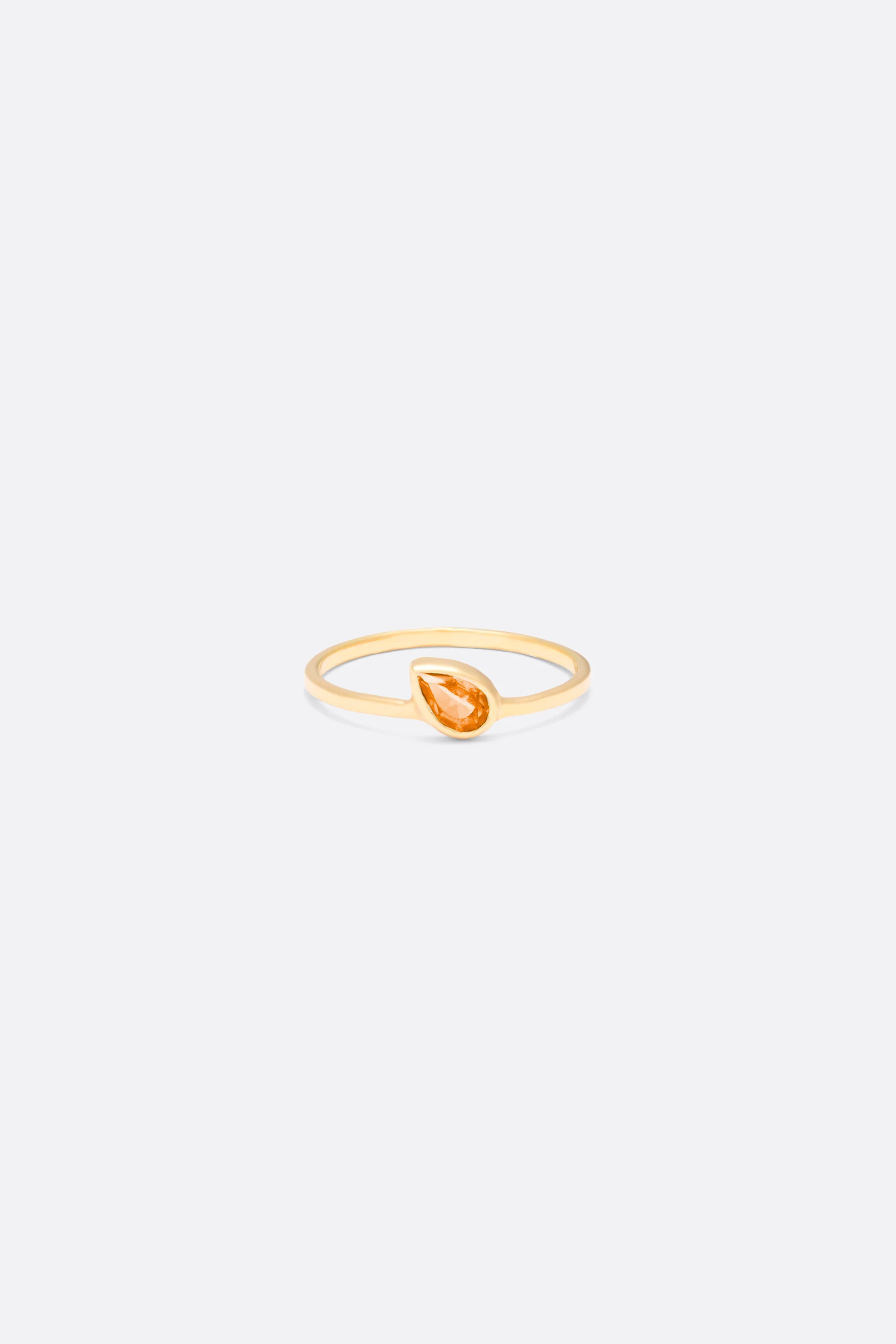 BAGUE EWANDE SIMPLE POIRE - Image 5