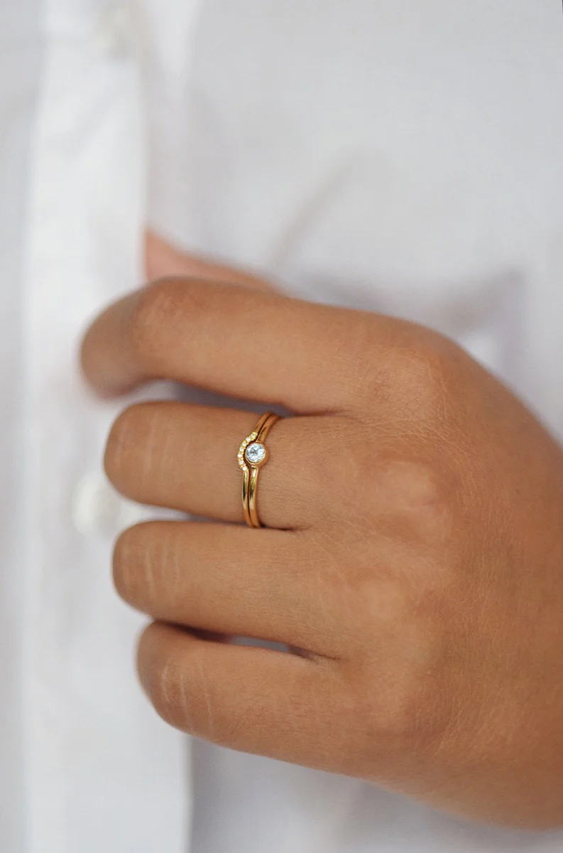BAGUE EWANDE SIMPLE RONDE - Image 3